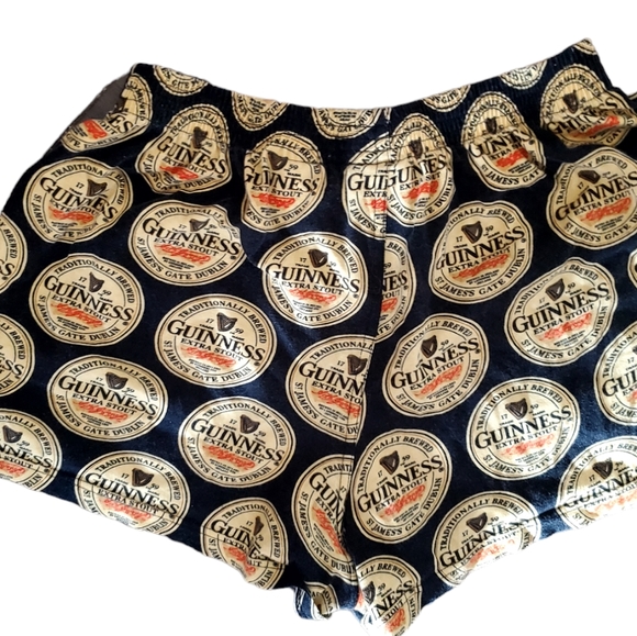 Guinness Irish Stout Boxer Shorts. 100% Cotton. Small w/button fly Unisex - Picture 6 of 7